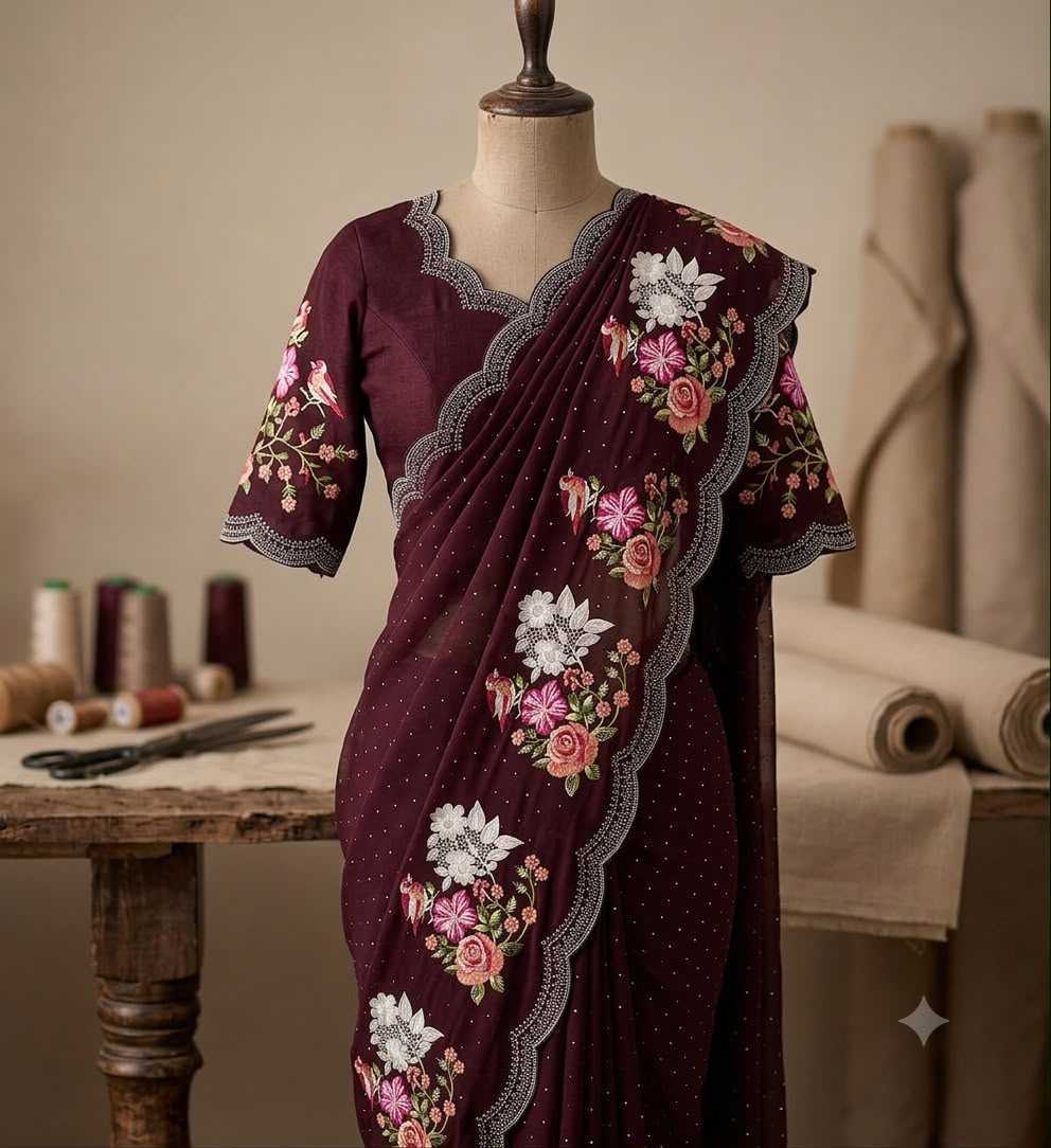 Fancy Georgette Saree