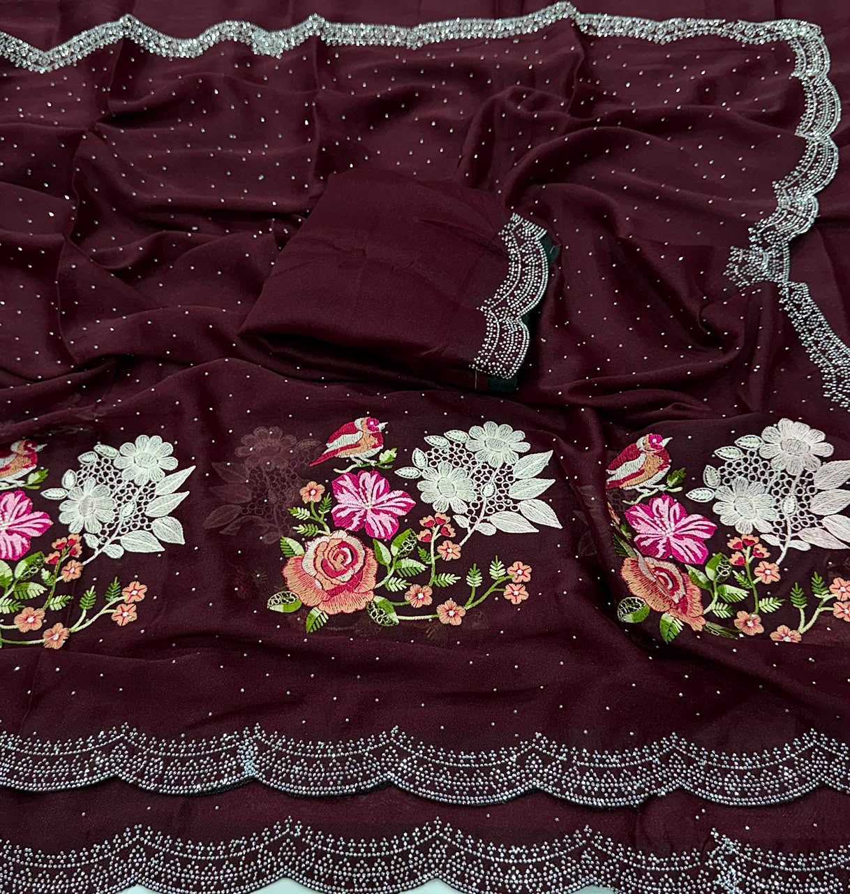 Fancy Georgette Saree
