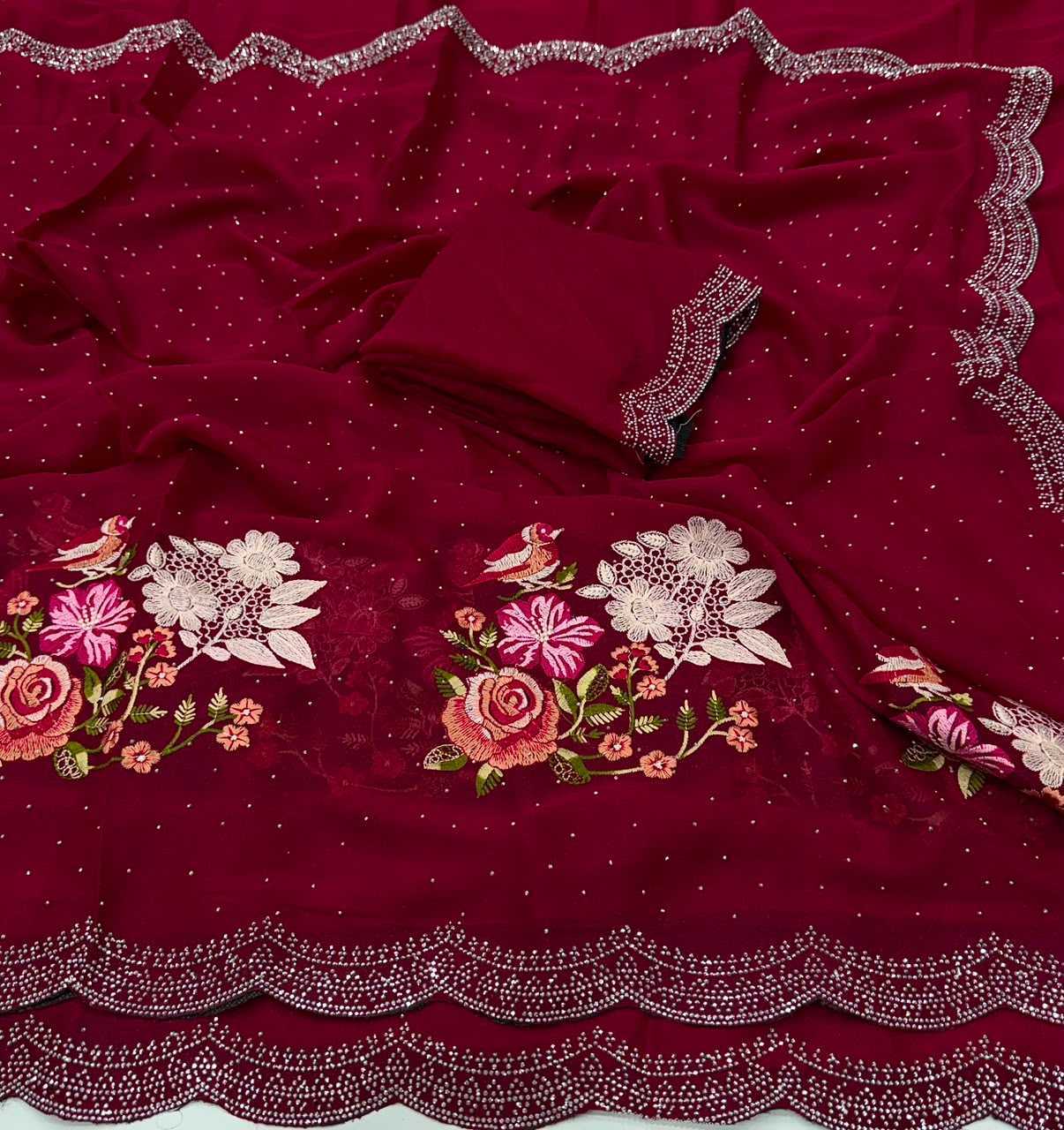 Fancy Georgette Saree