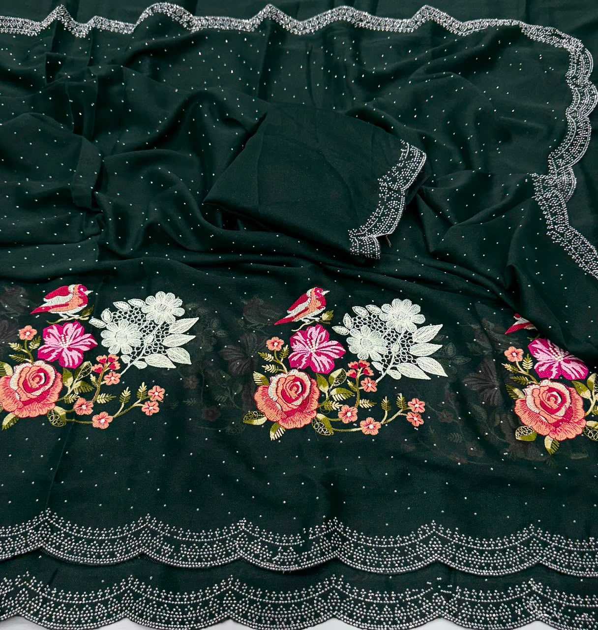 Fancy Georgette Saree