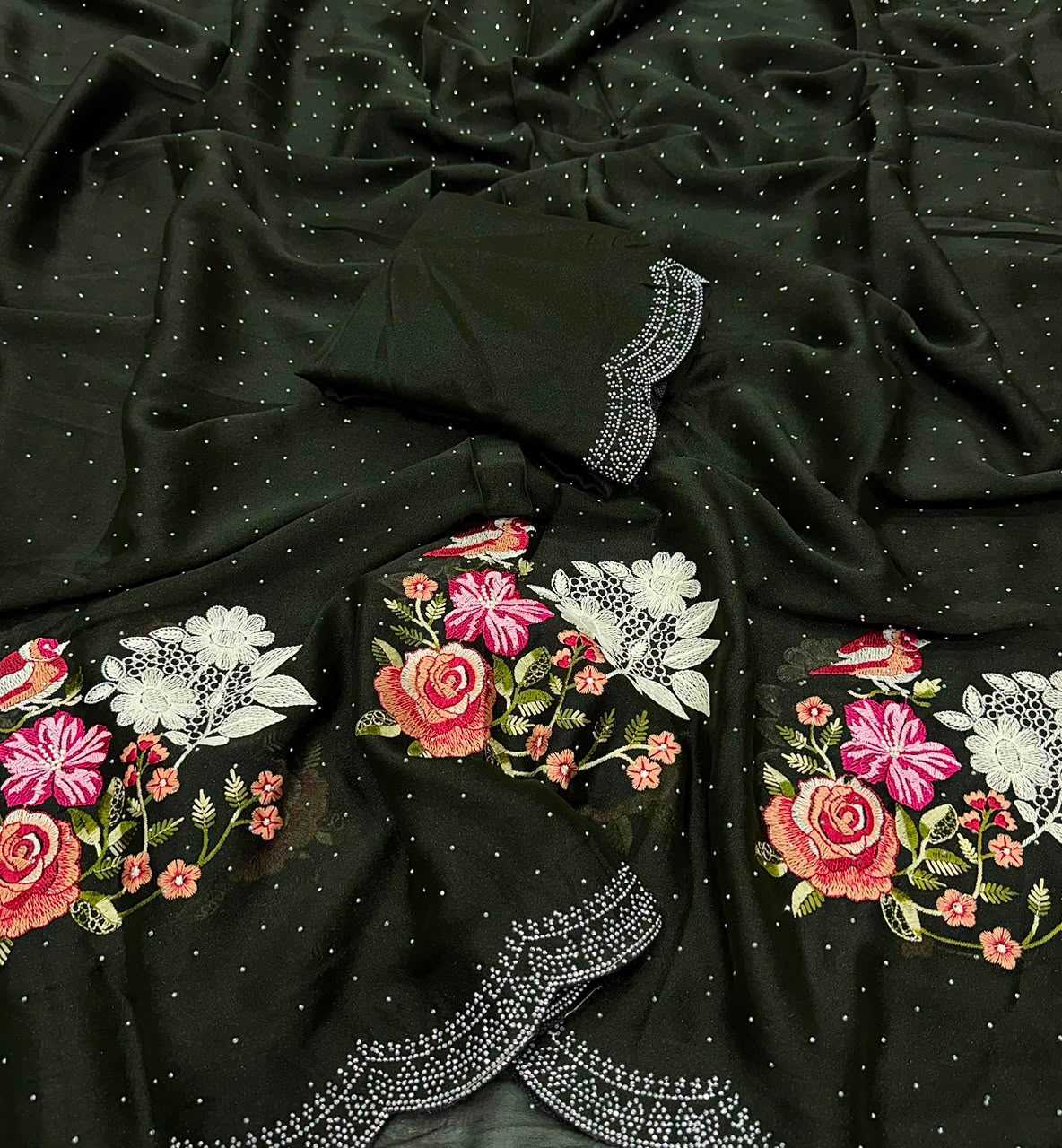Fancy Georgette Saree