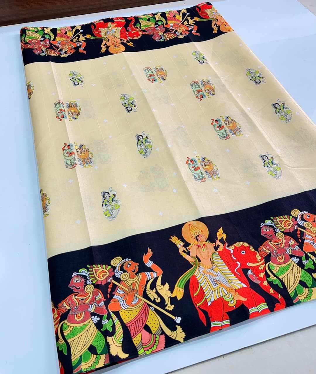 Tussar Silk Designer Saree