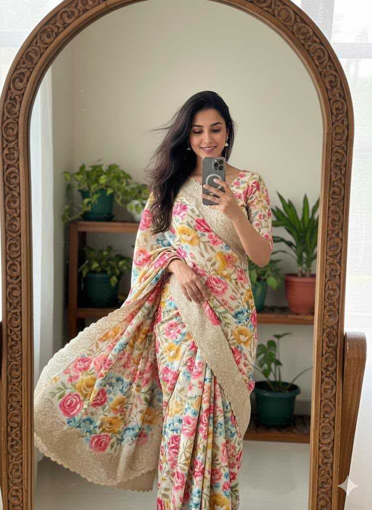 Tussar Silk Saree