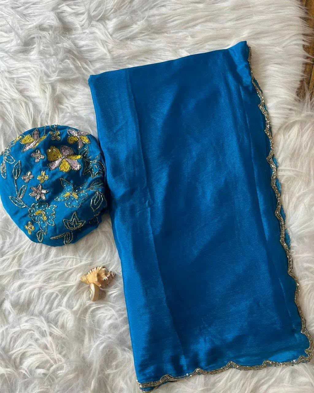 Chinon Silk Soft Saree