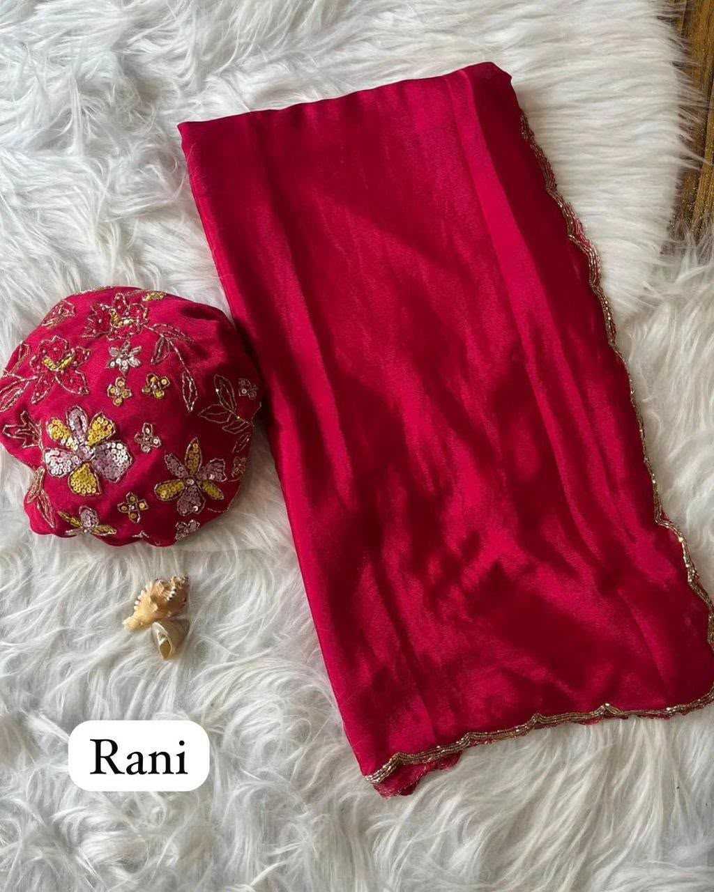 Chinon Silk Soft Saree
