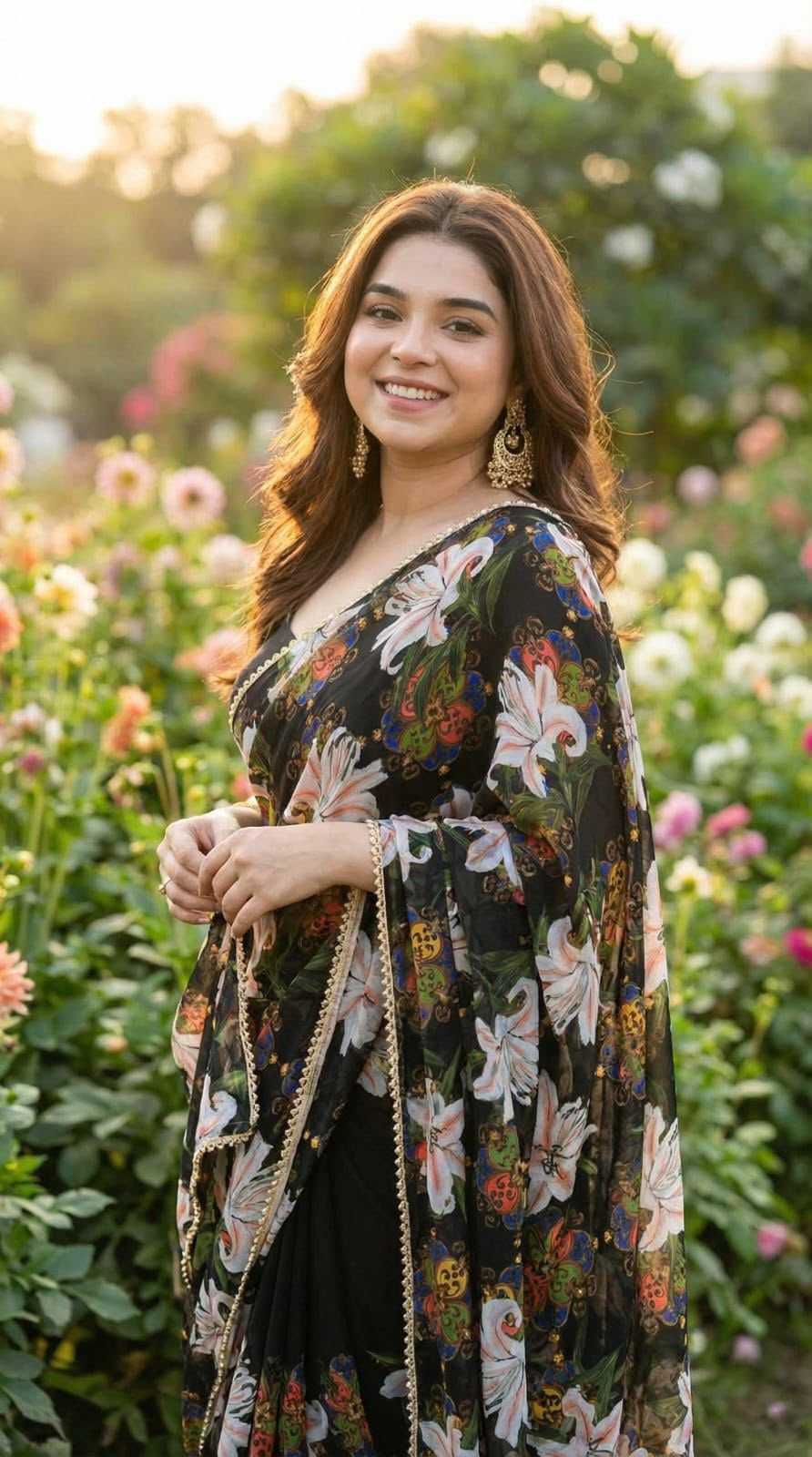 Georgette Designer Saree
