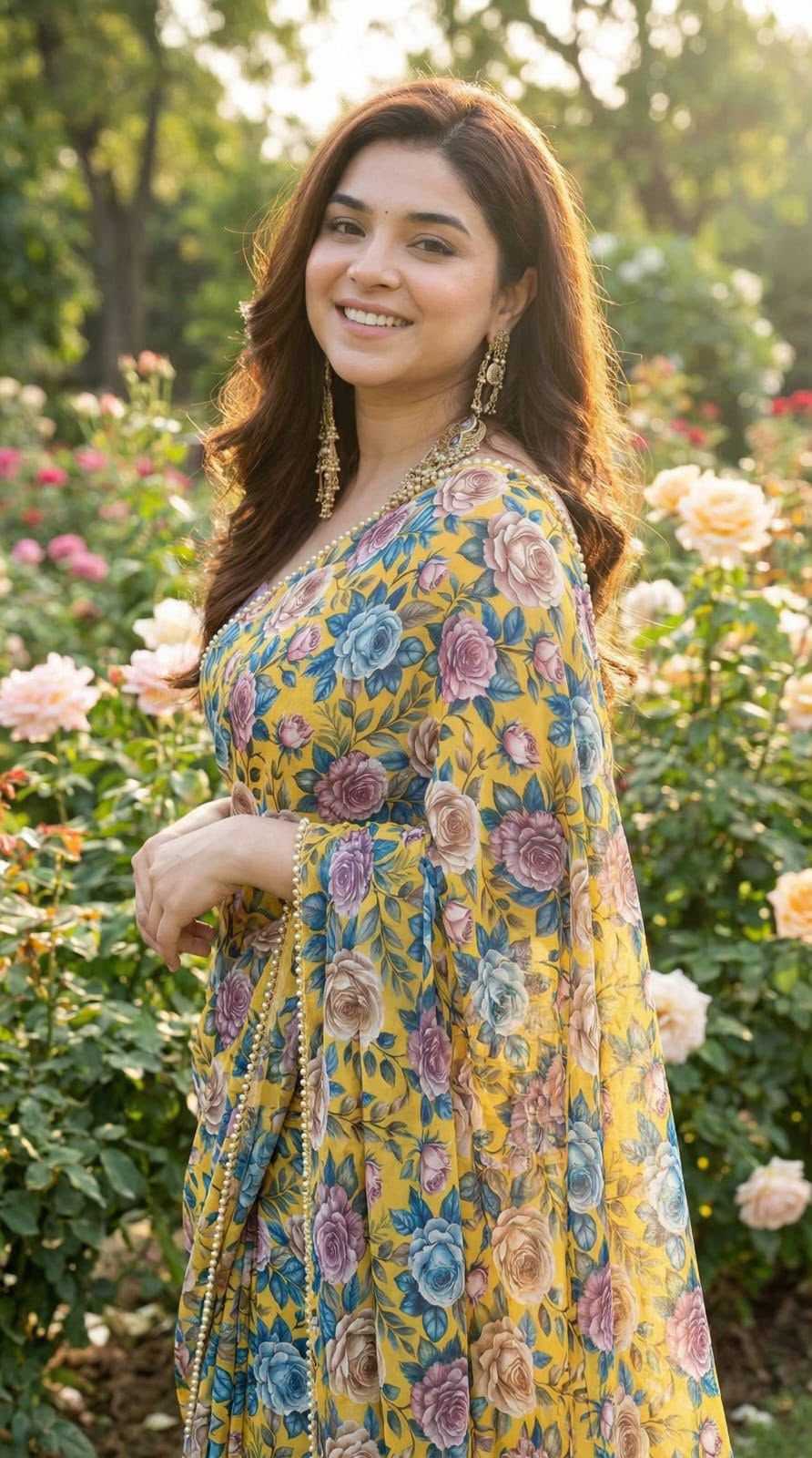 Georgette Designer Saree