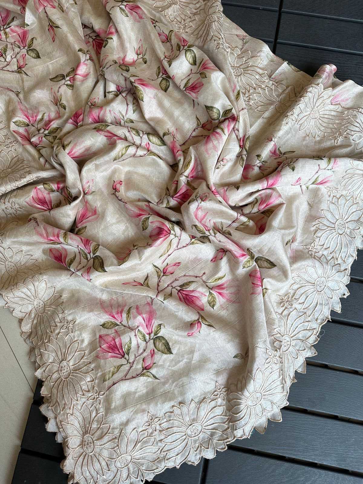 Tussar Silk Saree