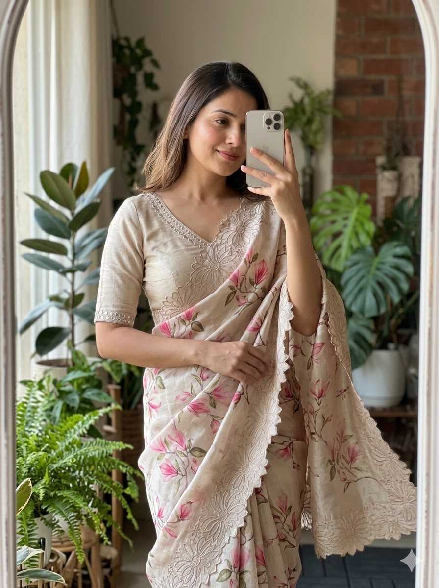 Tussar Silk Saree