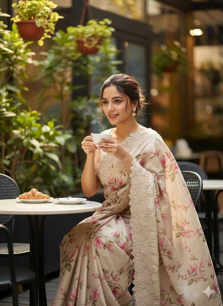 Tussar Silk Saree