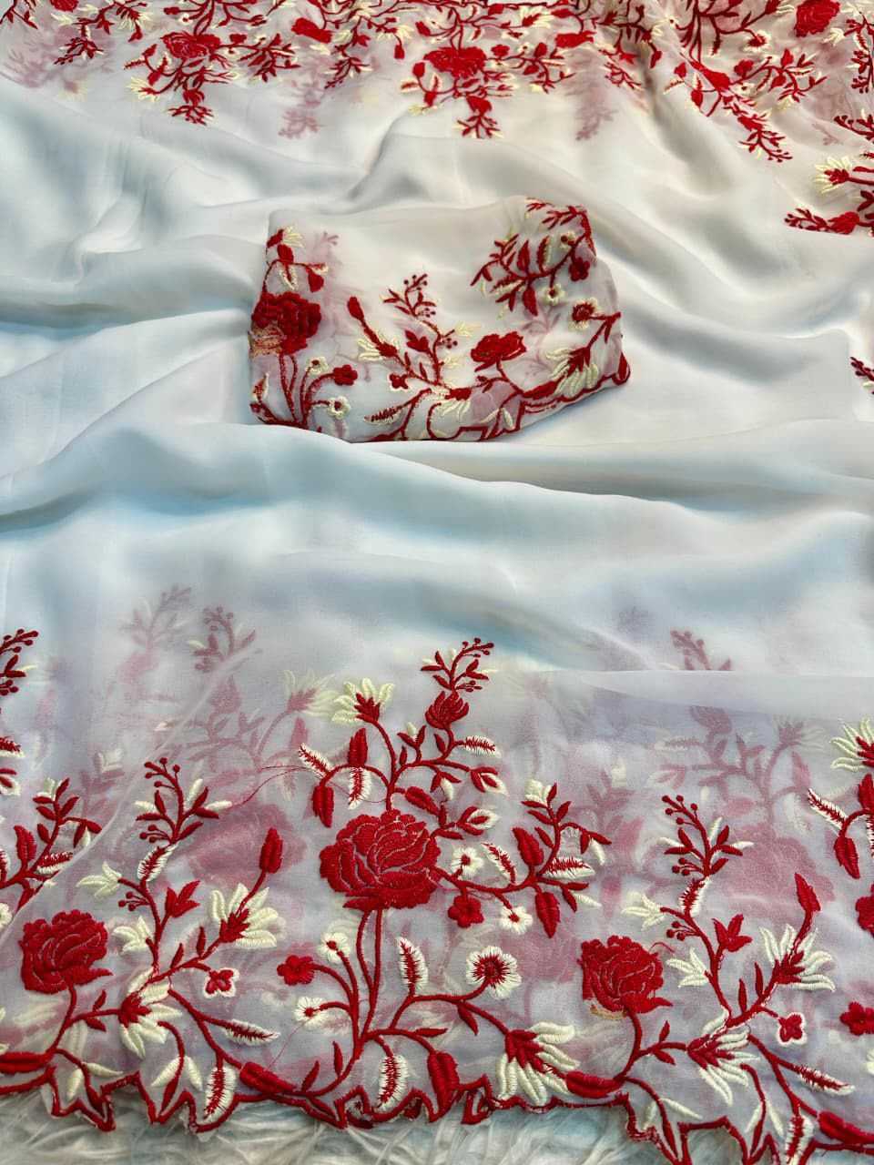 Georgette Designer Saree