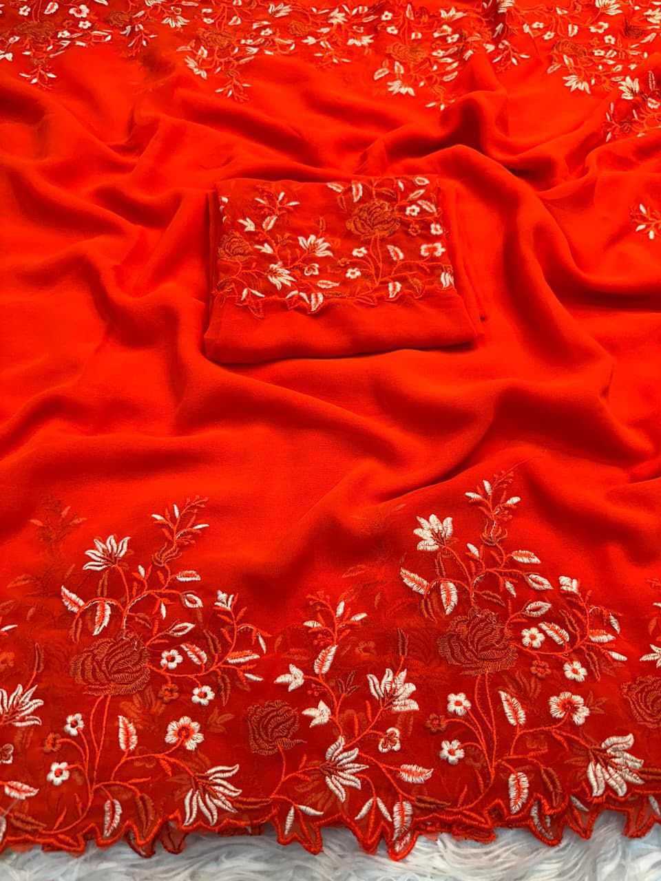 Georgette Designer Saree
