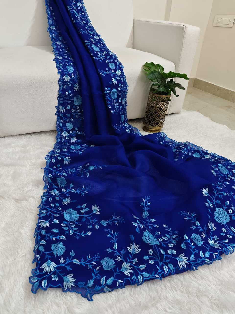 Georgette Designer Saree