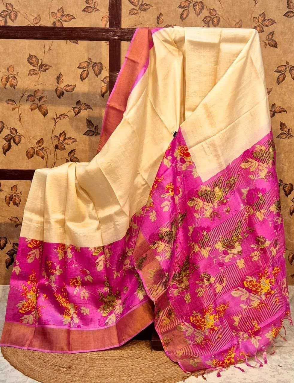 Tussar Silk Soft Saree