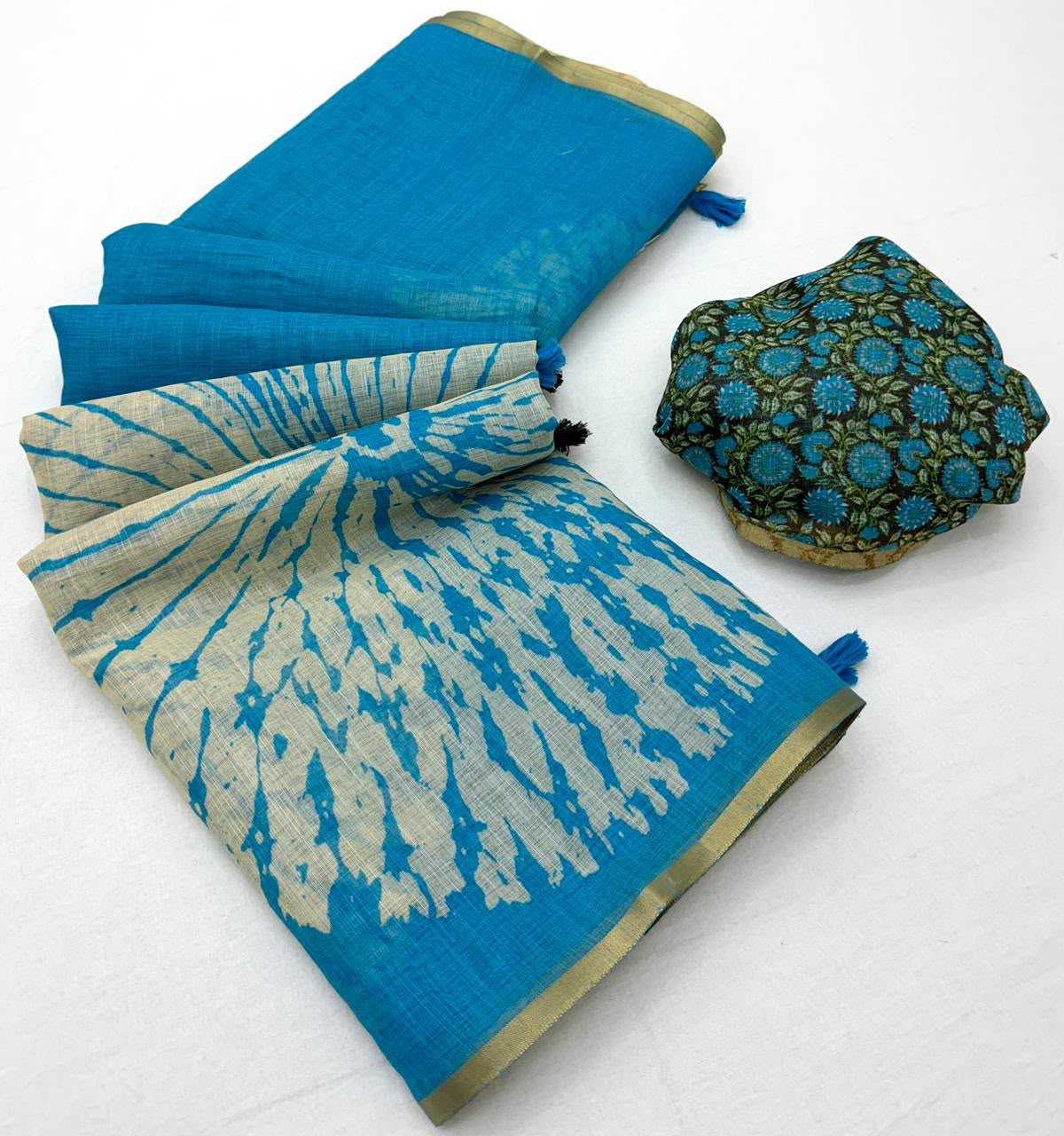 Cotton Kalamkari Saree