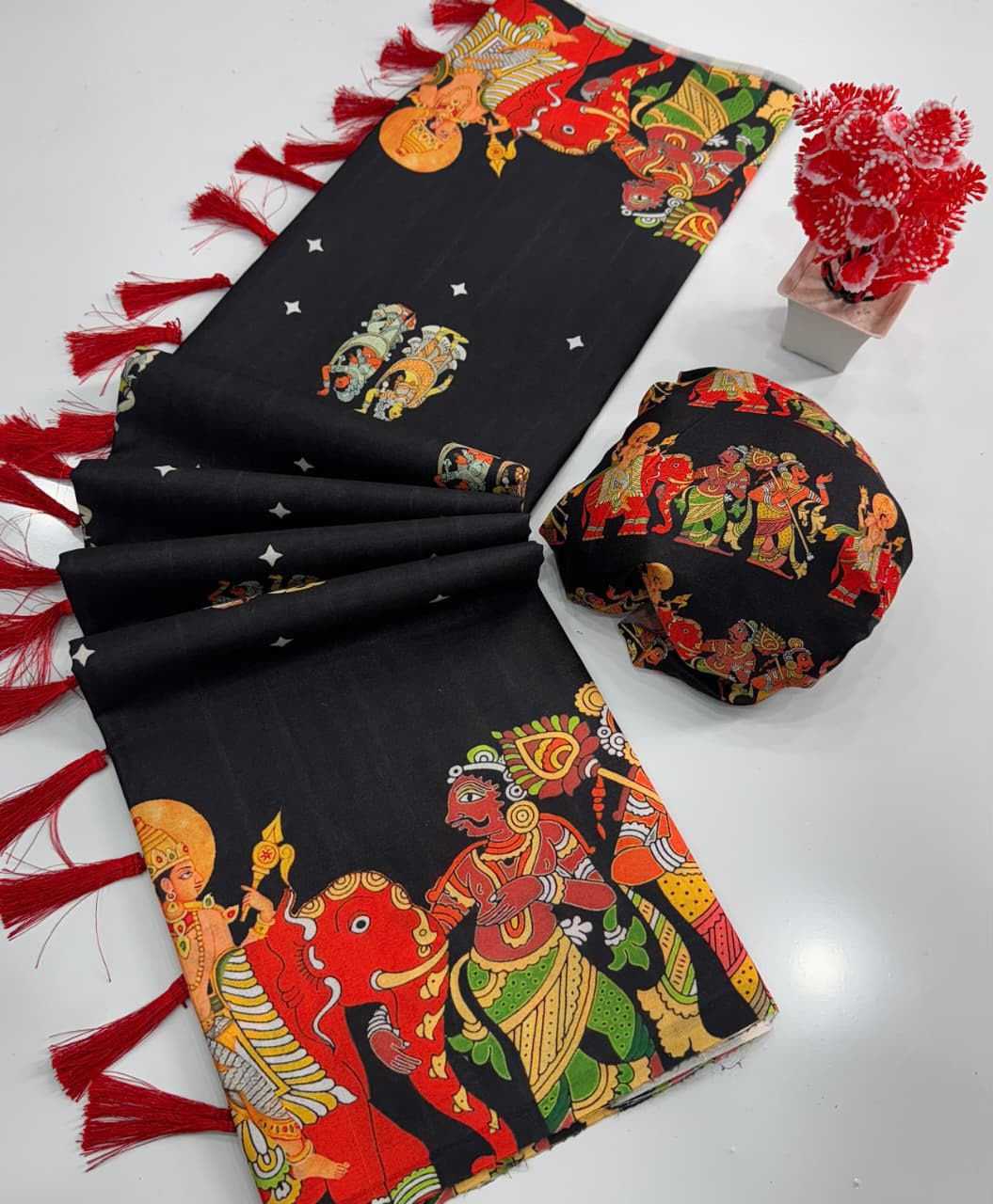 Tussar Silk Saree