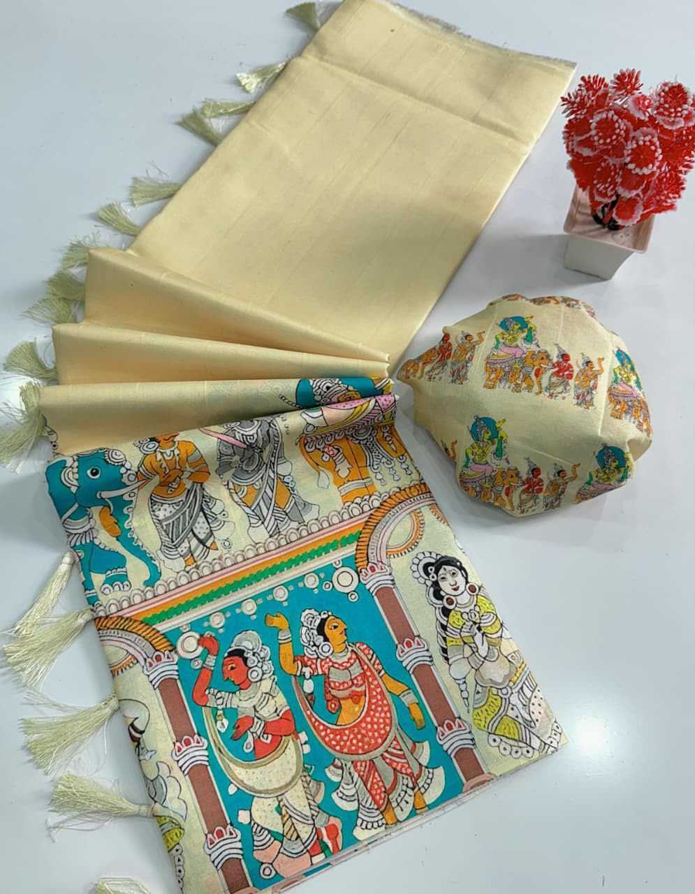 Tussar Silk Saree