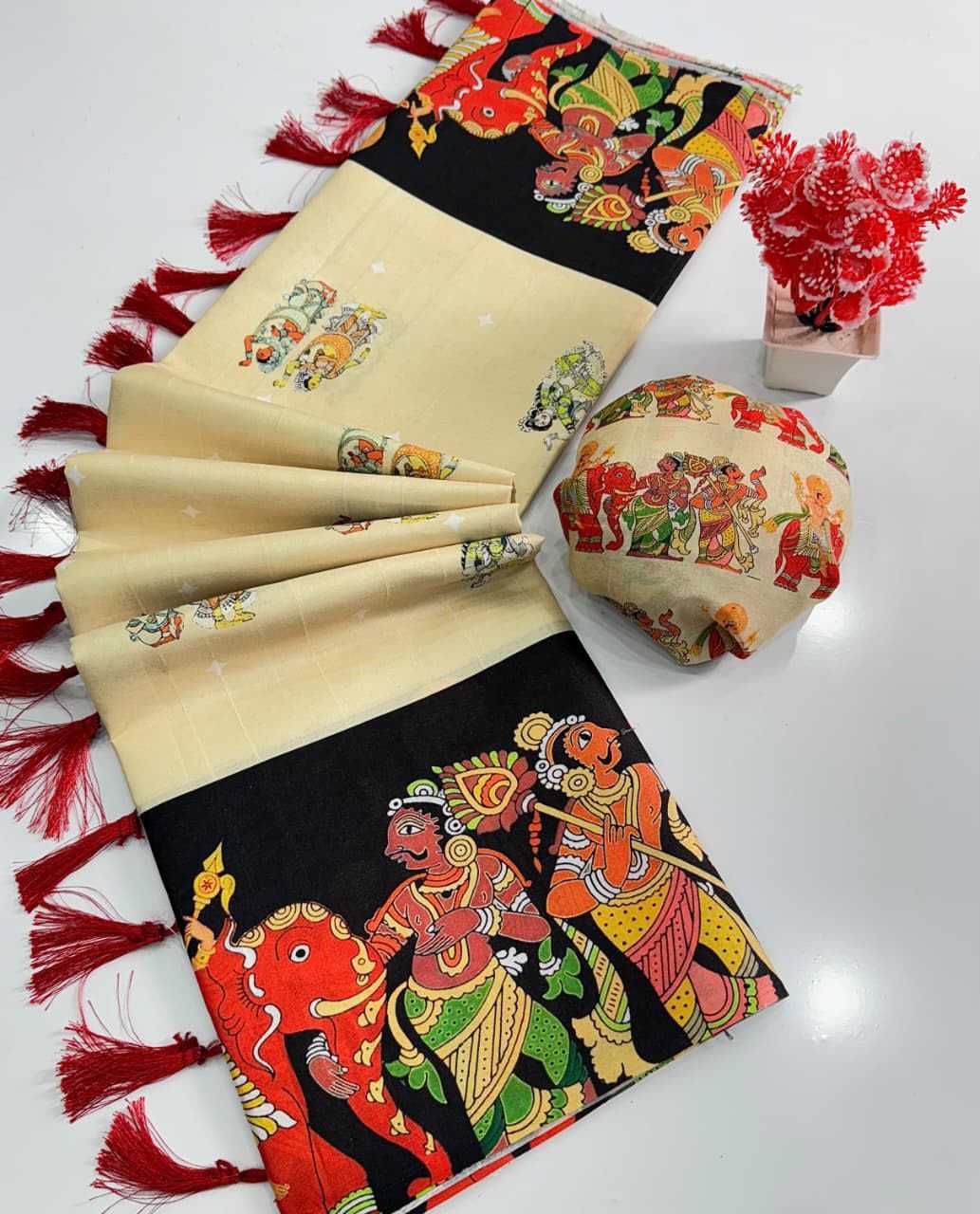 Tussar Silk Saree