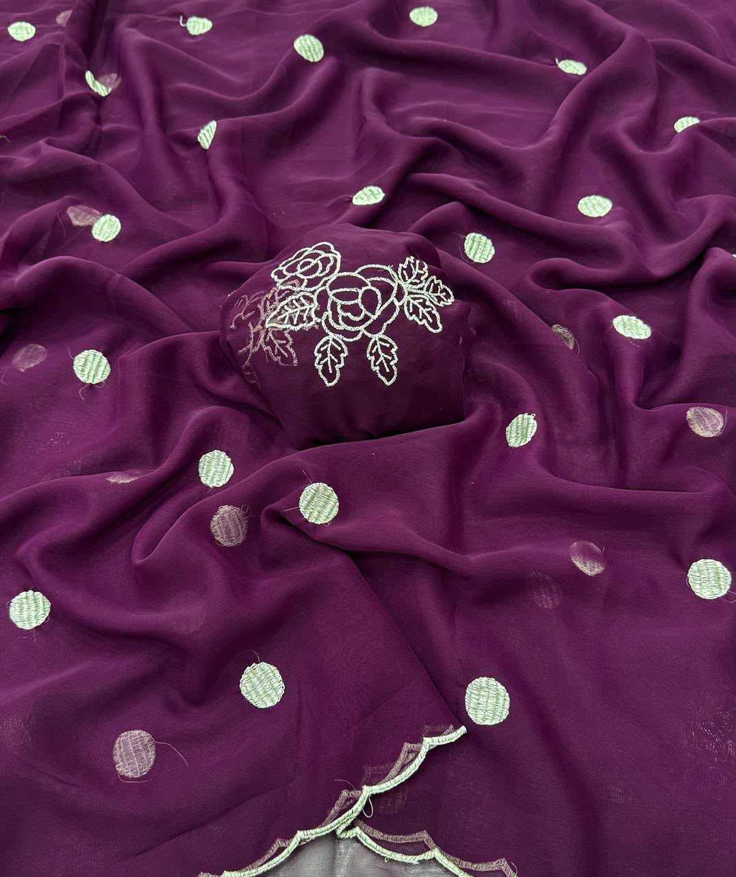 Georgette Fancy Saree