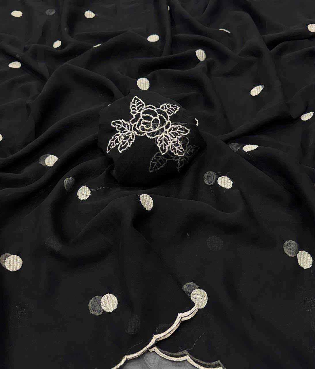 Georgette Fancy Saree