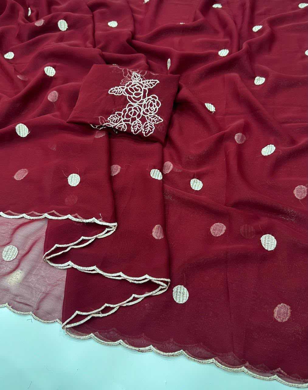 Georgette Fancy Saree