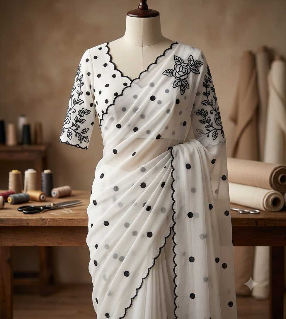 Georgette Fancy Saree