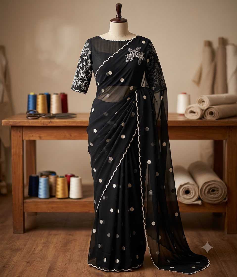 Georgette Fancy Saree
