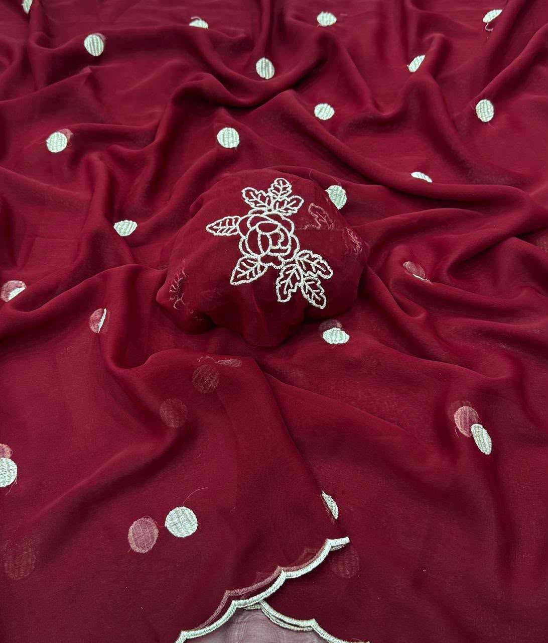 Georgette Fancy Saree