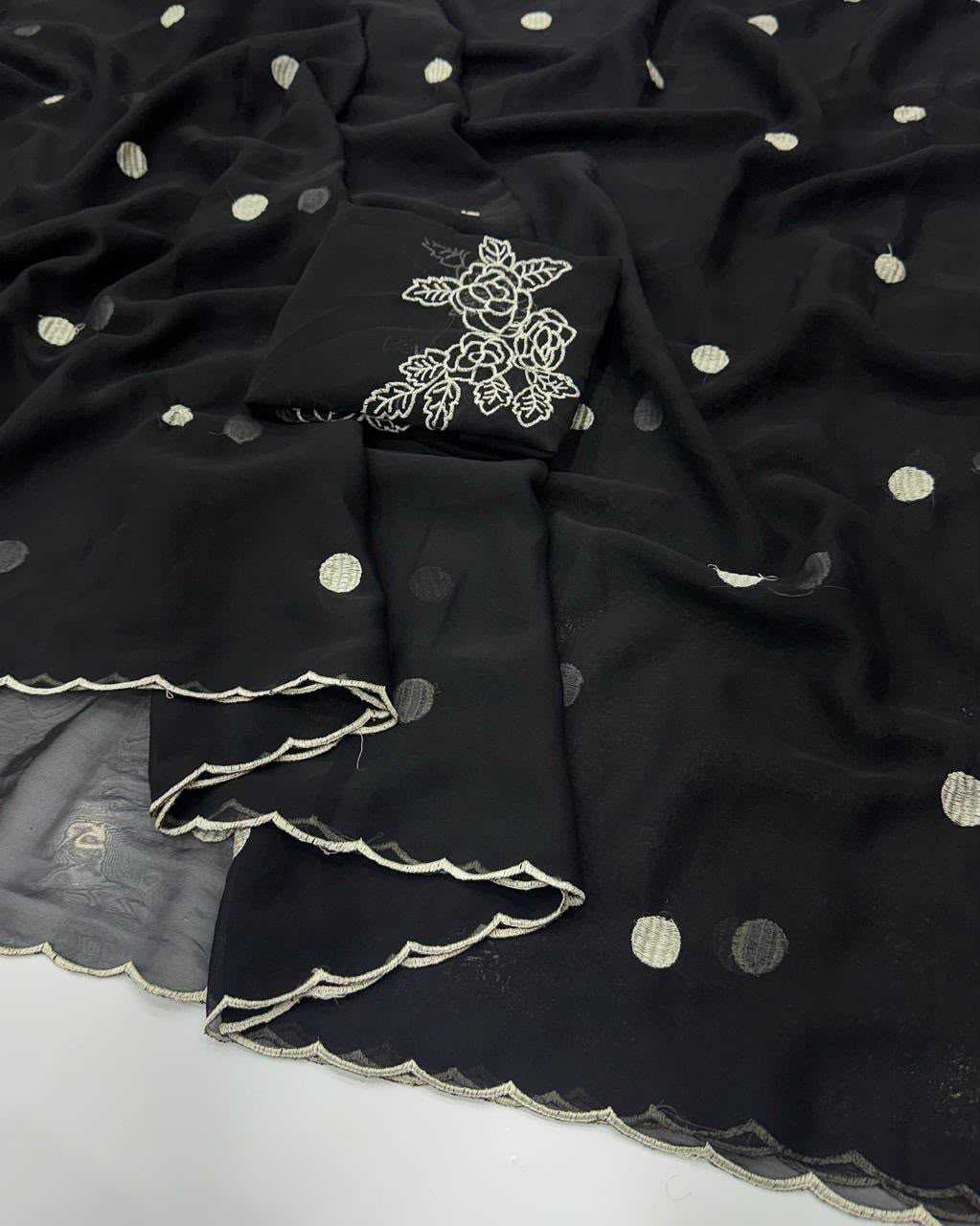 Georgette Fancy Saree