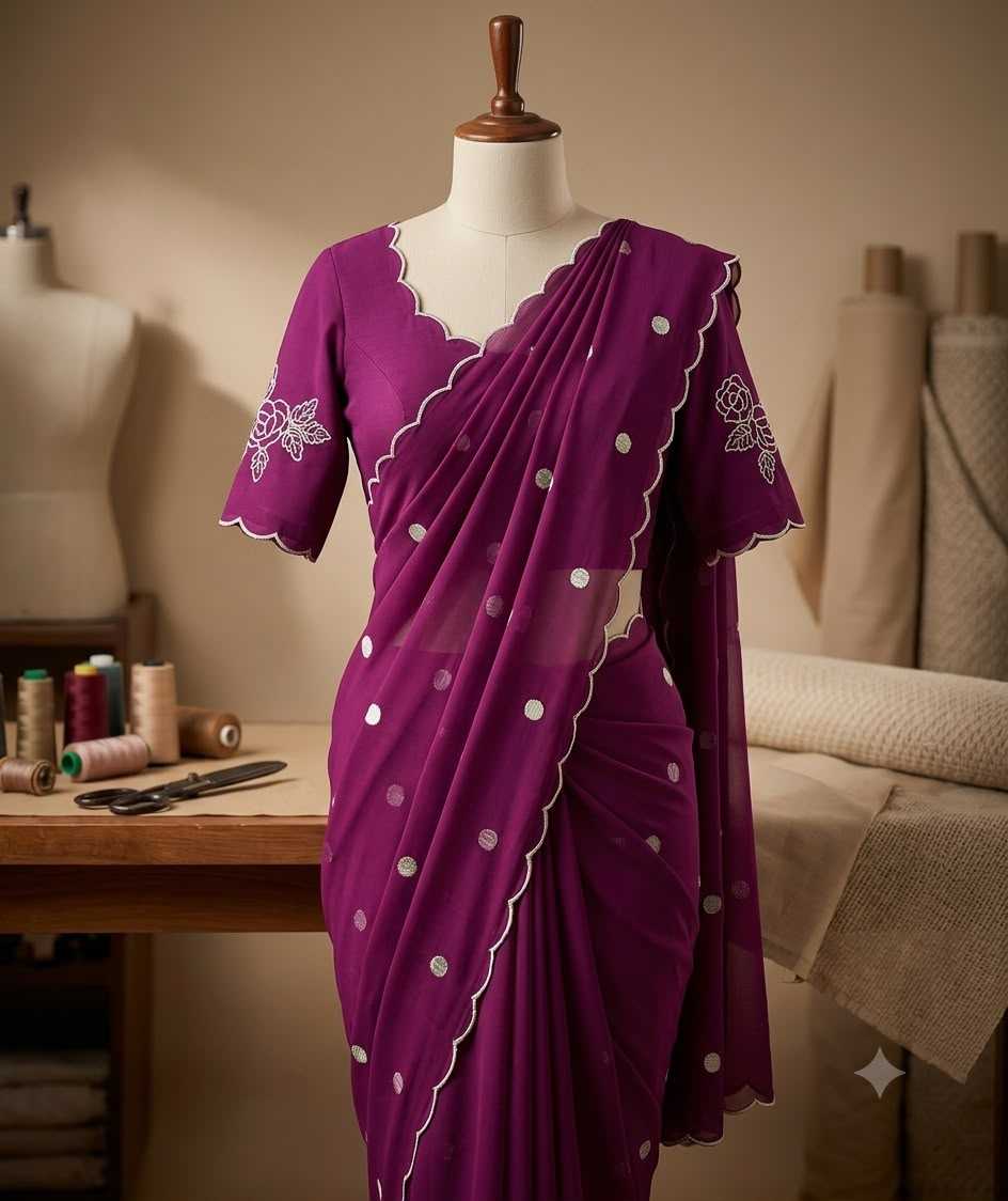 Georgette Fancy Saree