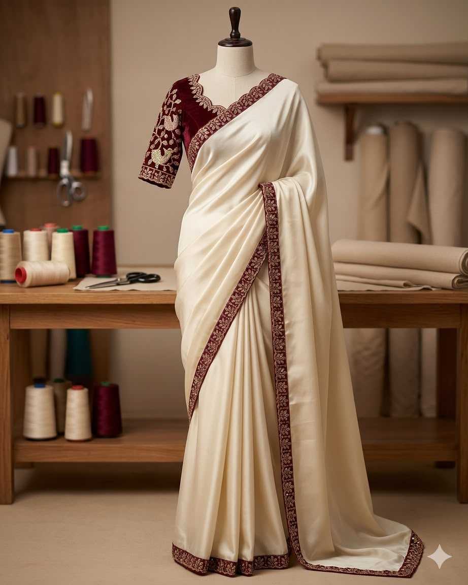 Viscose Sequnce Designer Saree