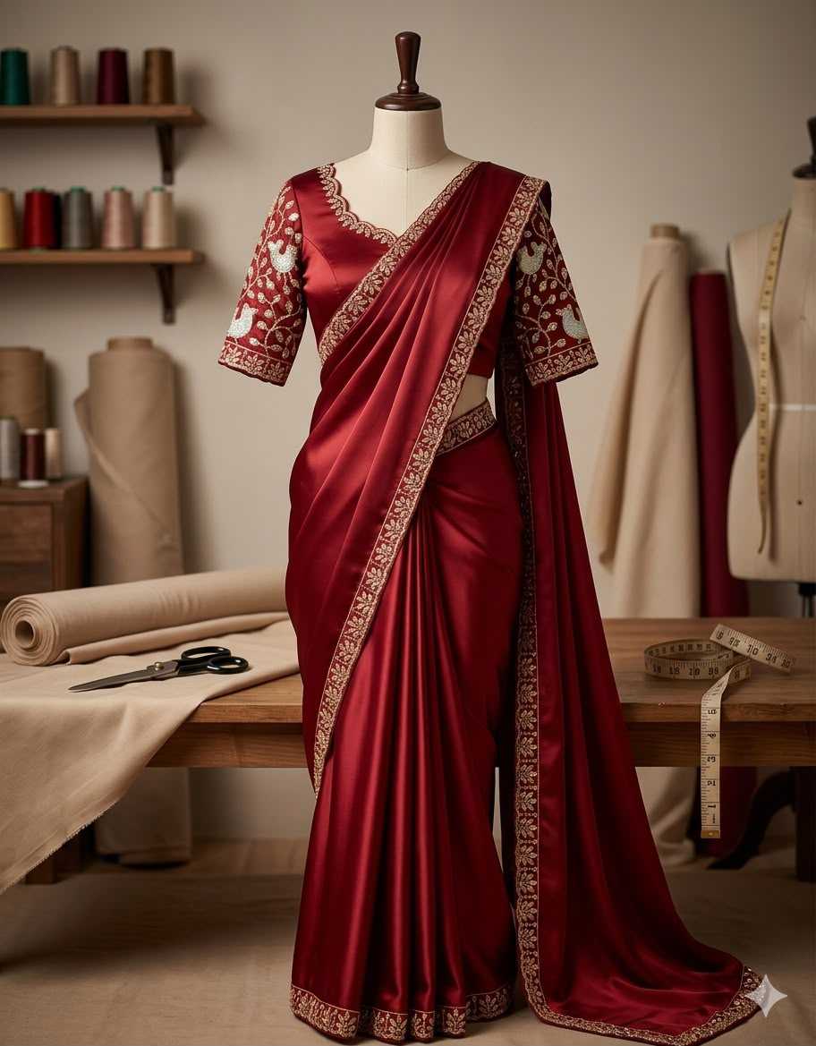 Viscose Sequnce Designer Saree