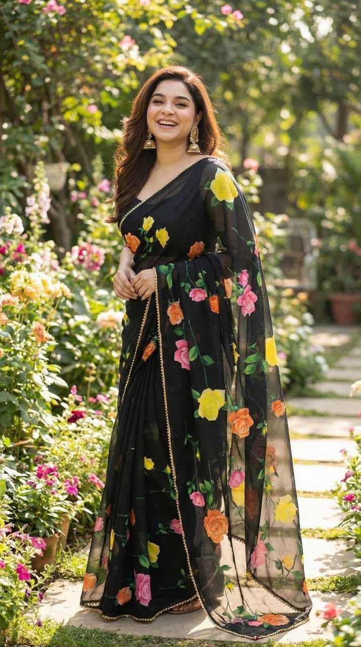 Georgette Designer Saree