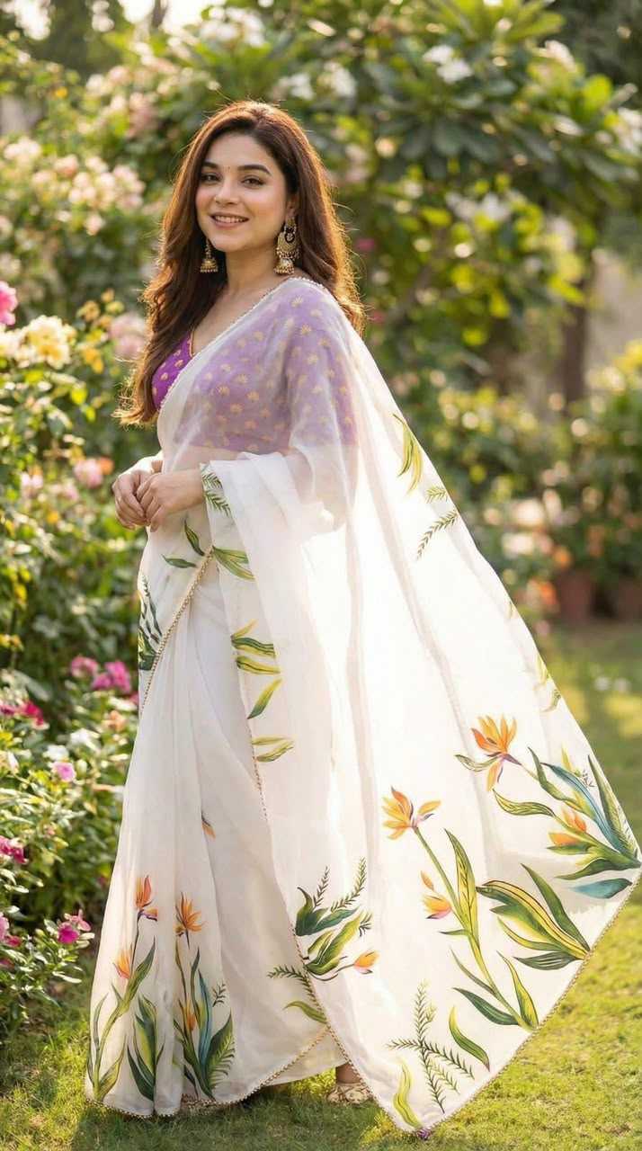 Georgette Designer Saree