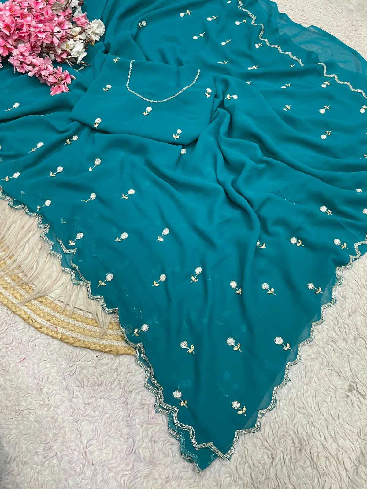 Devika Premium Georgette Saree