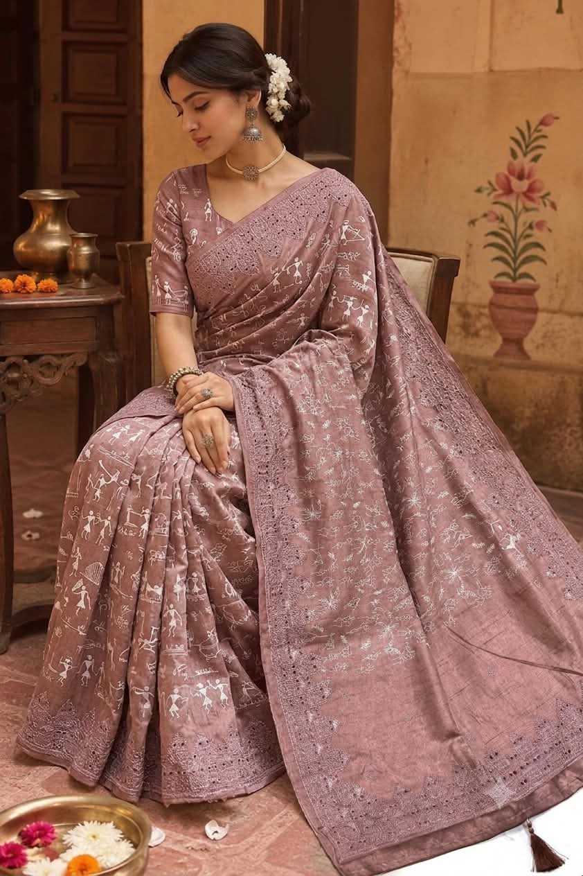Tussar Silk Saree
