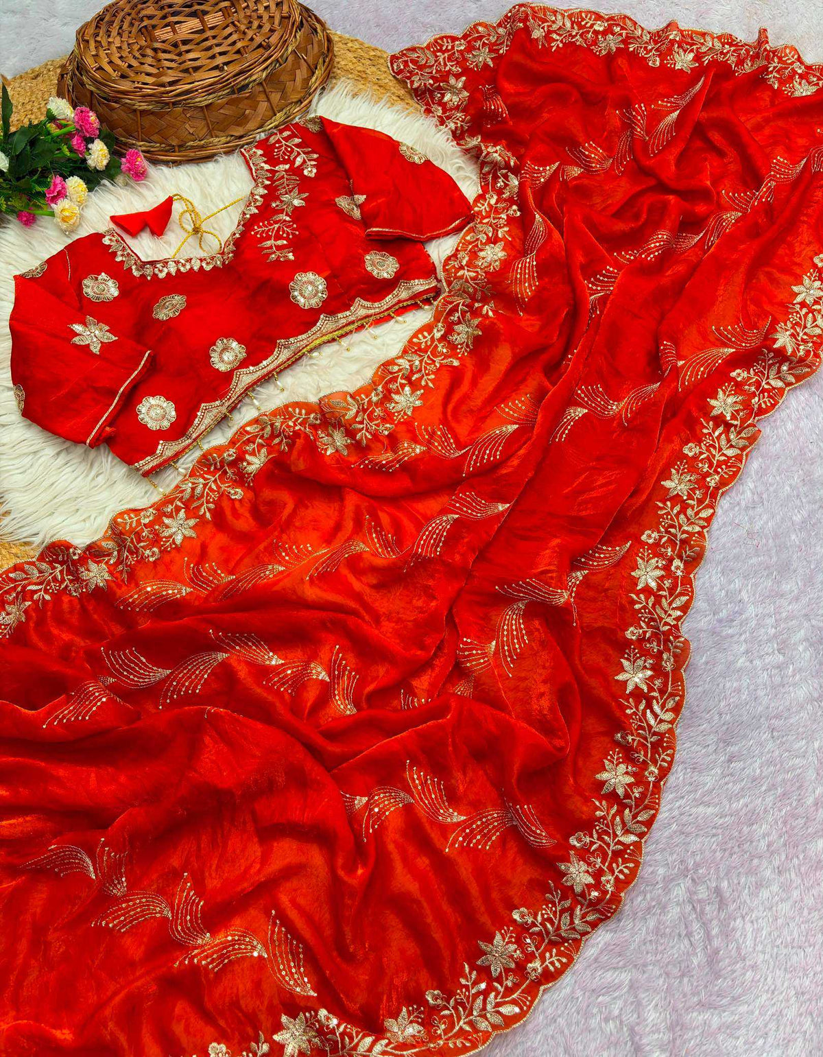 Radha Fendy Designer Saree
