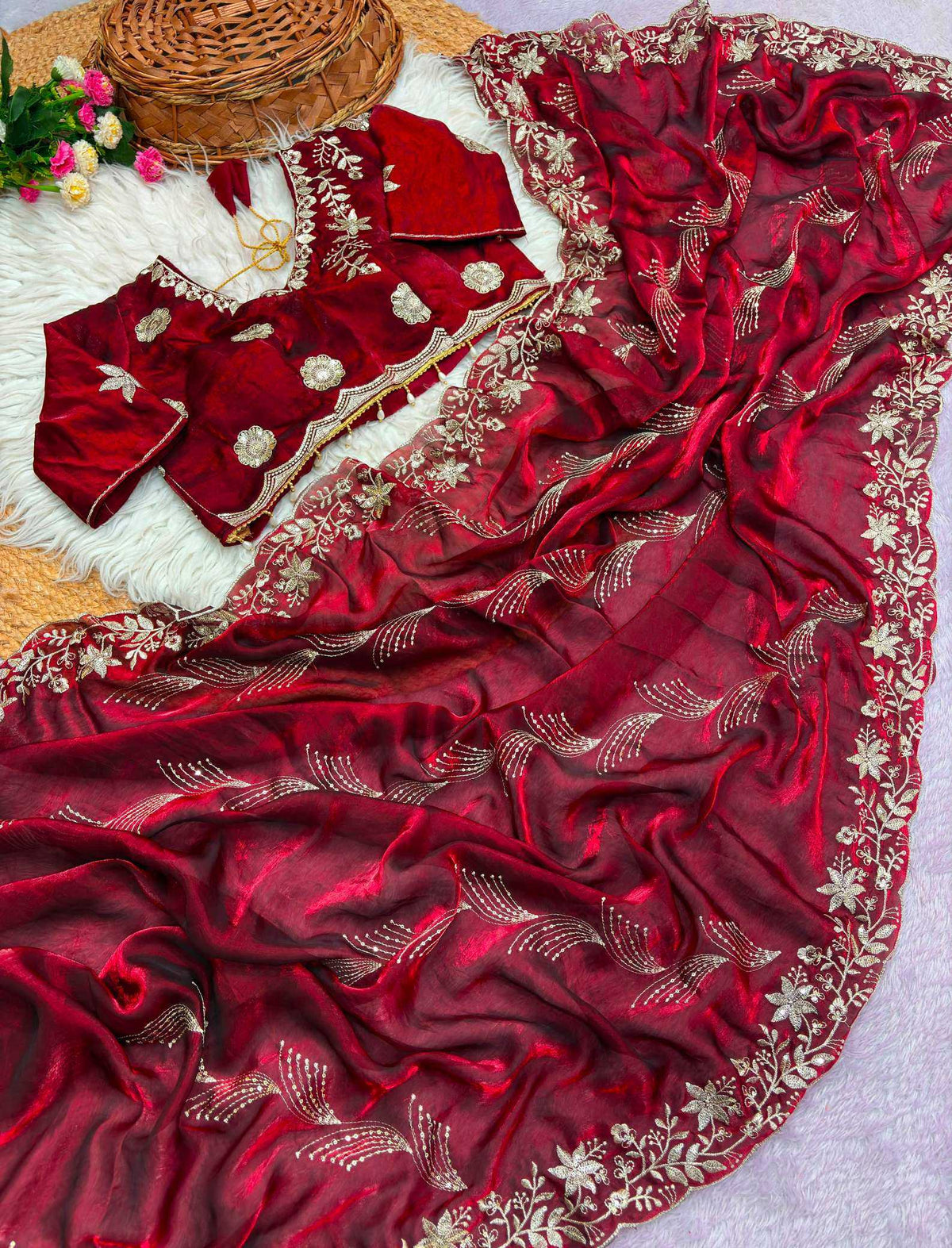 Radha Fendy Designer Saree