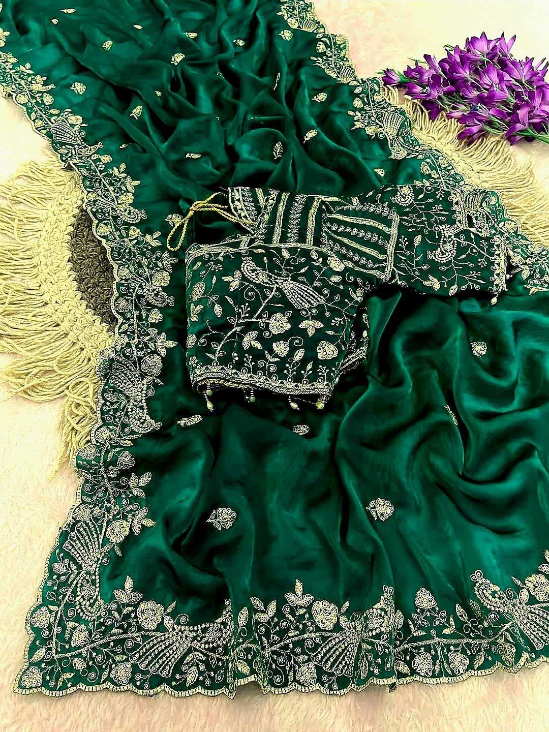 Fendy Embroidered Saree