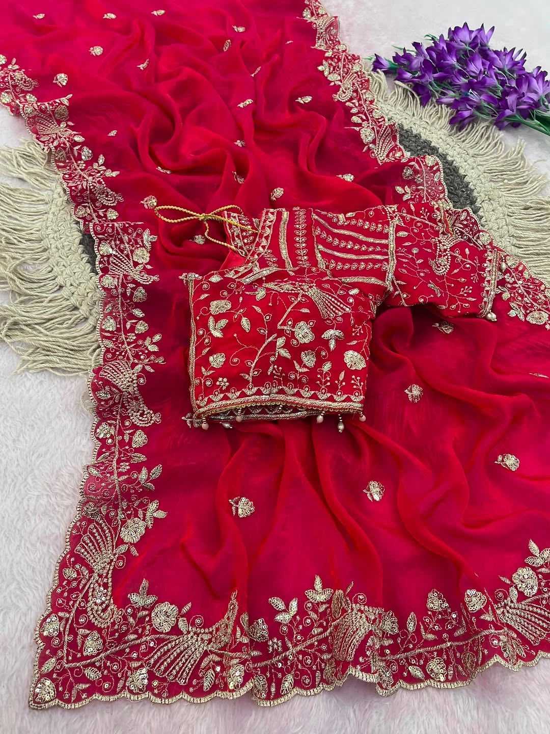 Fendy Embroidered Saree