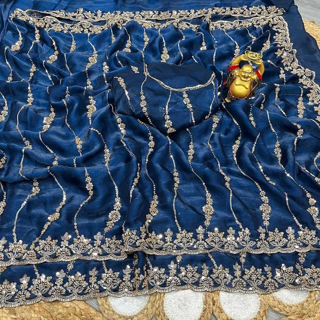 Space Silk Fancy Saree