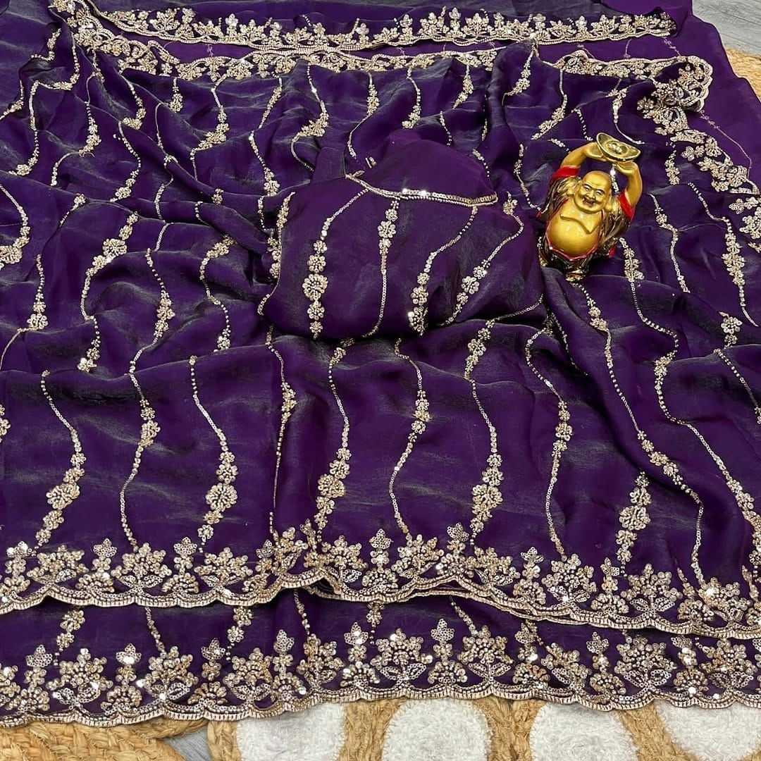 Space Silk Fancy Saree
