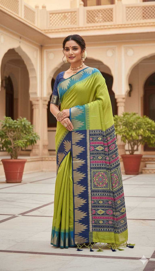 Tussar Silk Saree