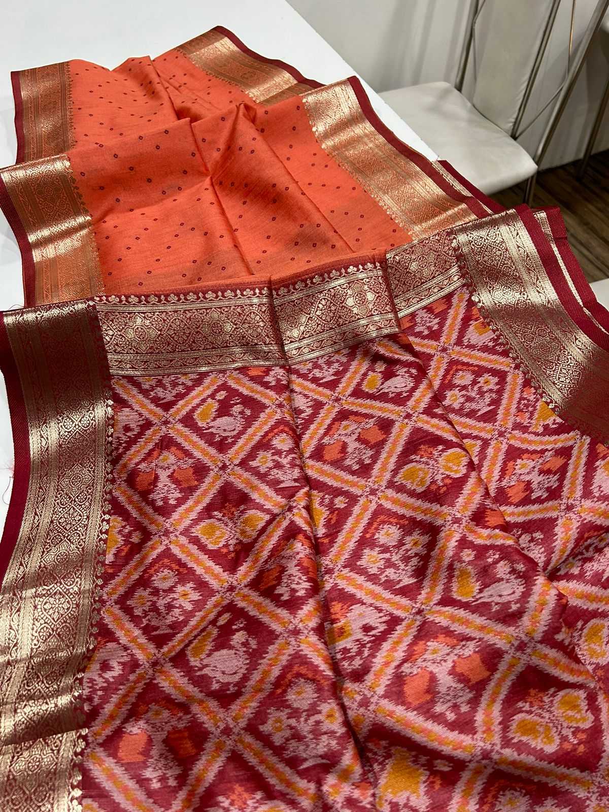 Tussar Silk Saree