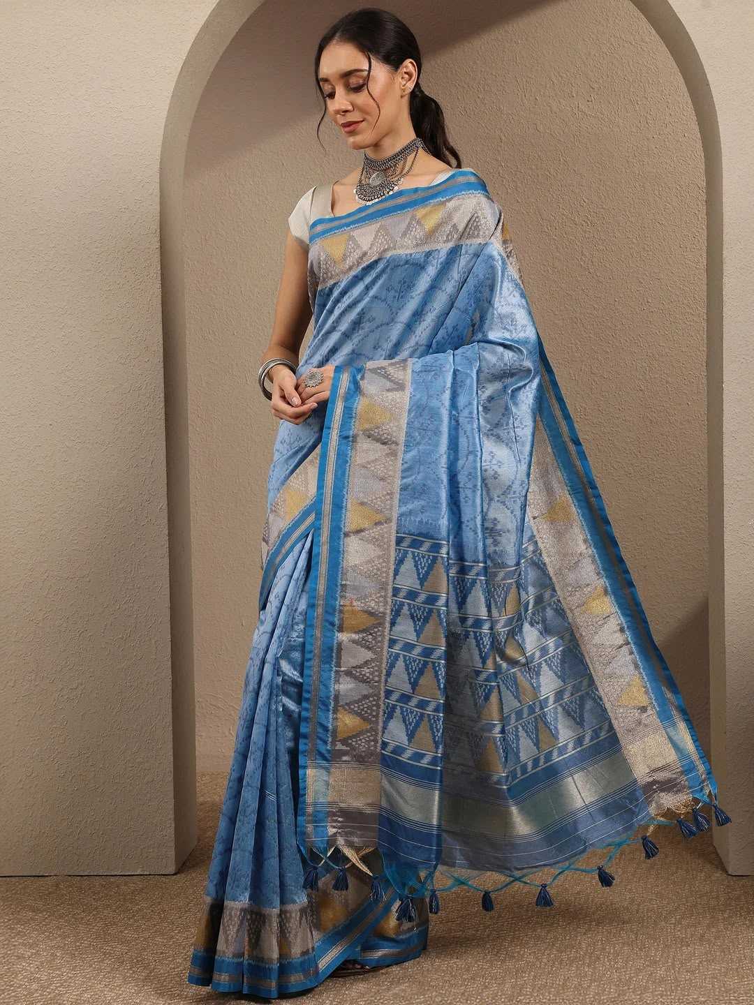 Tussar Silk Saree