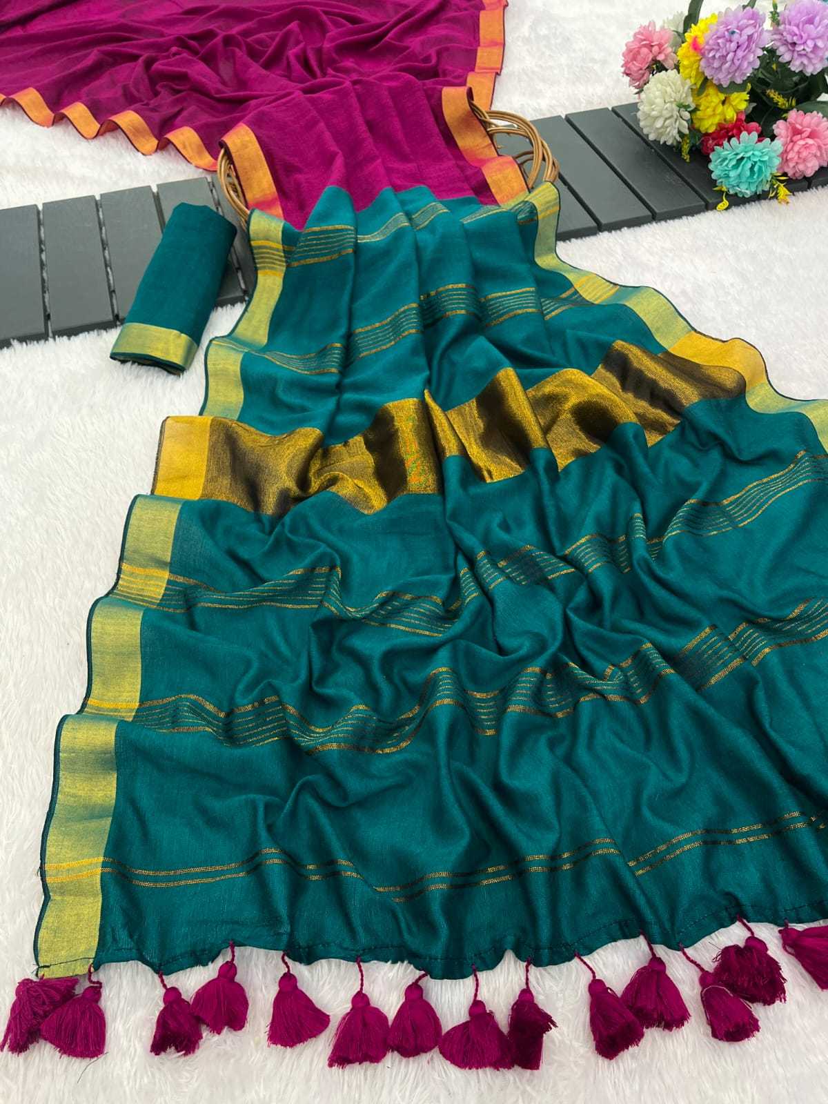 Cotton Party Wear Saree