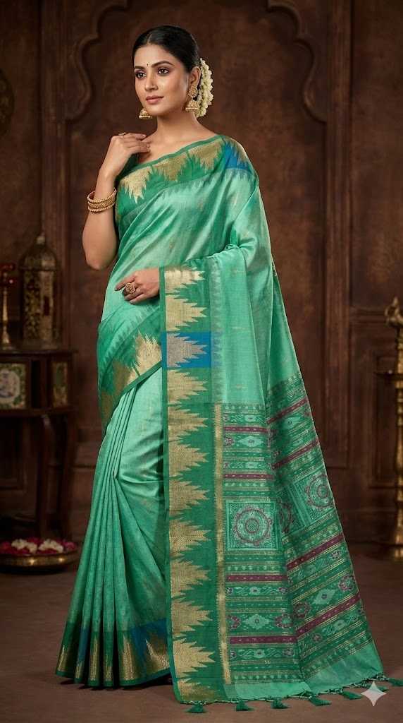 Tussar Silk Saree