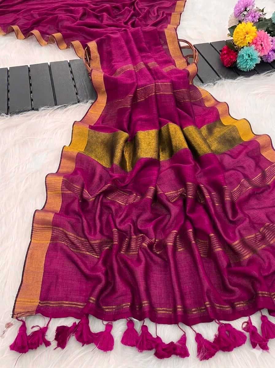Pure Cotton Party Wear Saree