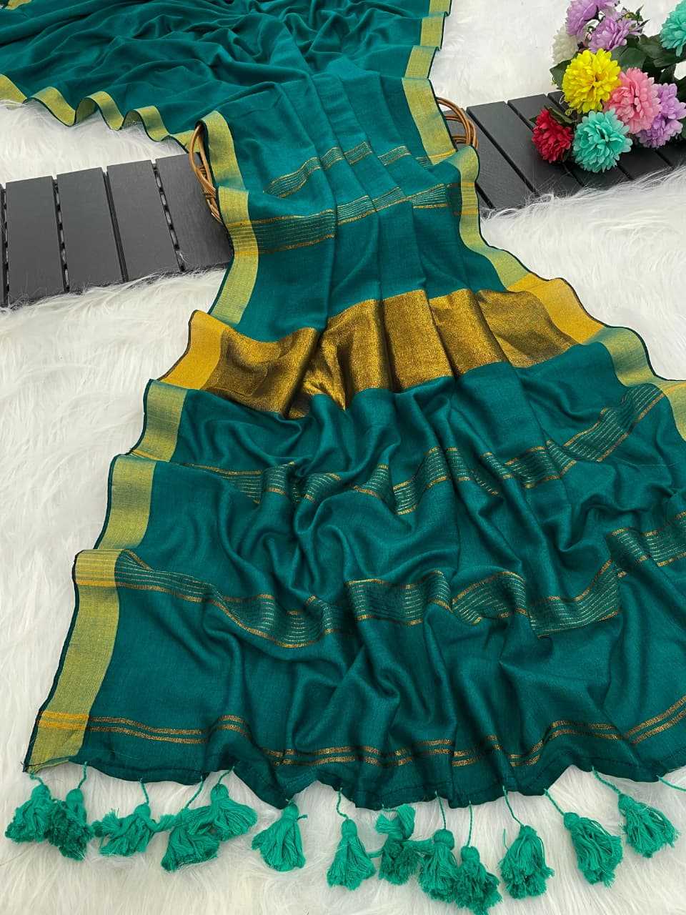 Pure Cotton Party Wear Saree