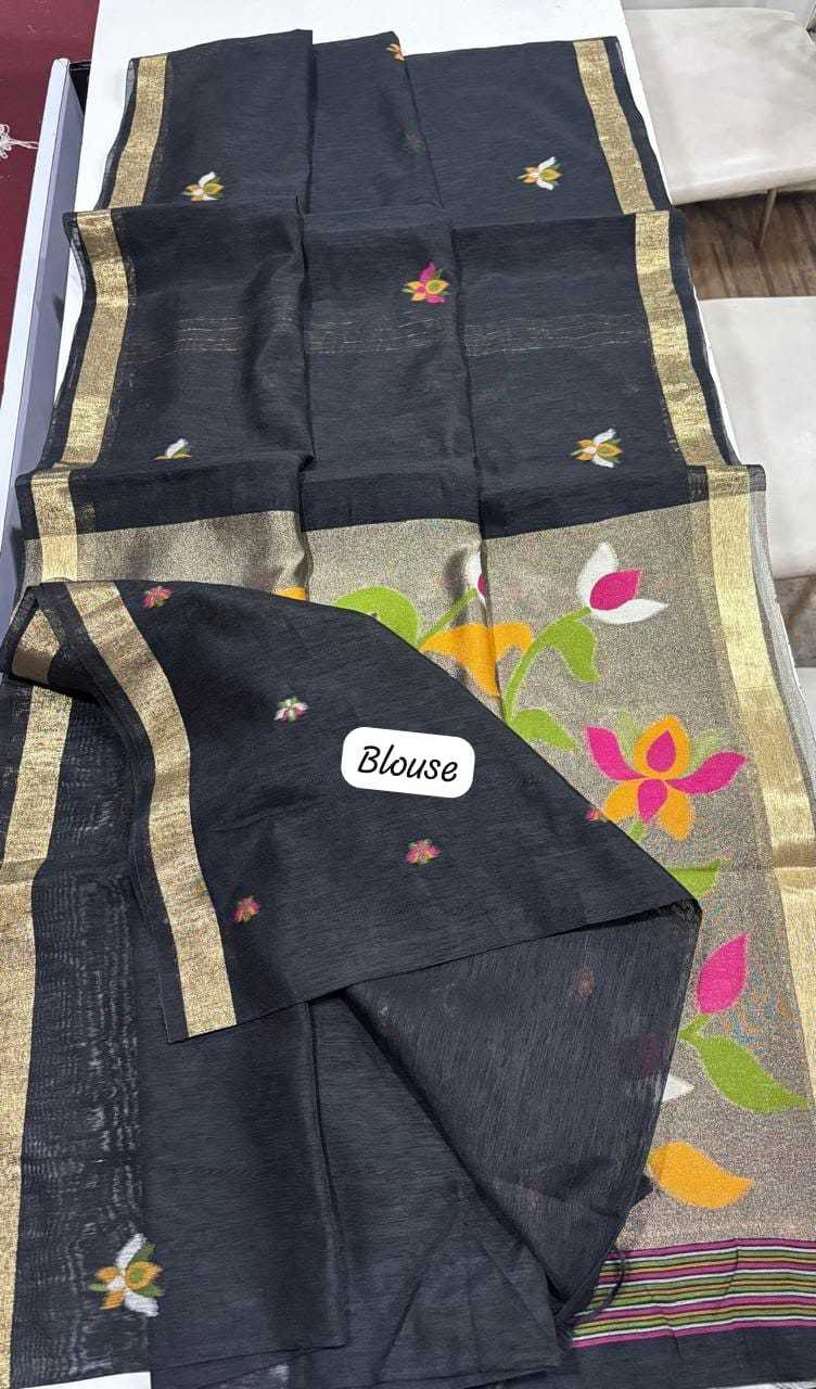 Linen Designer Saree